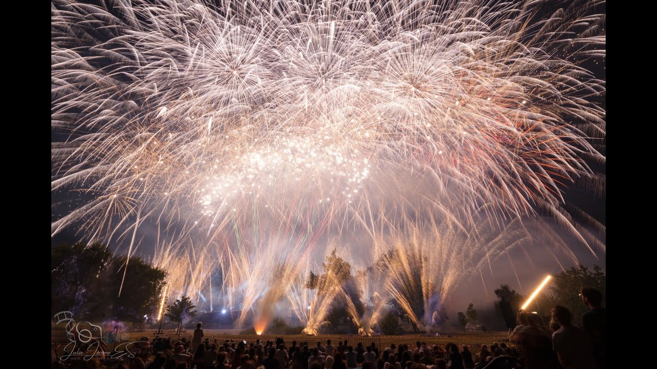 Feu d'artifice - Parc en fête 2024 Mornant