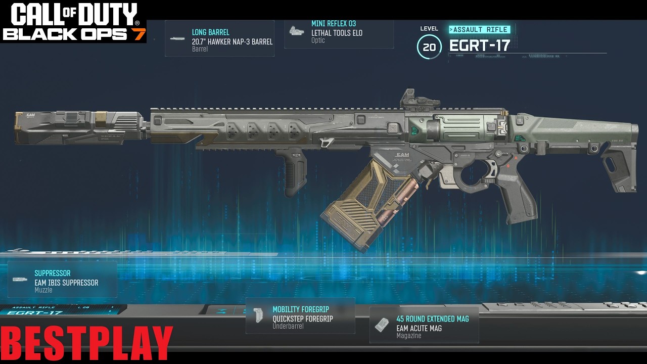 BESTPLAY IN DEFEAT EGRT-17 ASSAULT RIFLE - Call of Duty Black ops 7 #codbo7 #egrt17 #cod