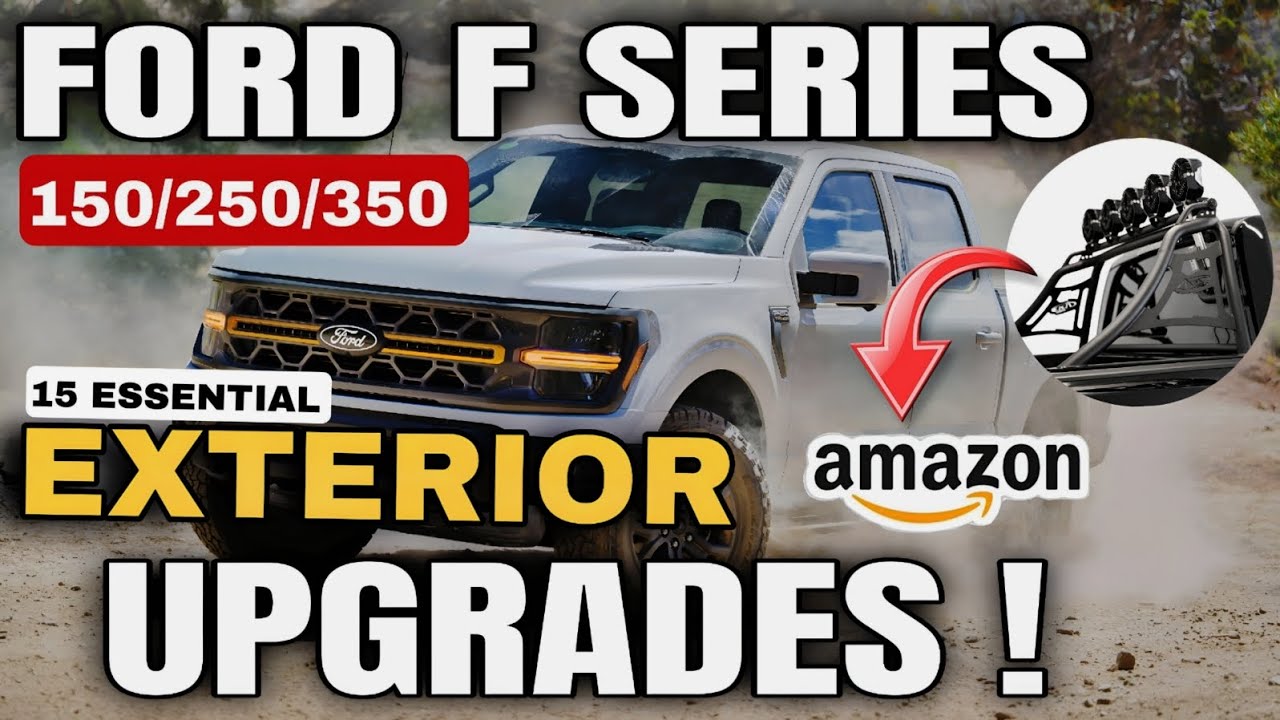 Более 15 обязательных улучшений экстерьера для вашего Ford F-Series! 🔥 | Издание Amazon 💪 #FordF1...