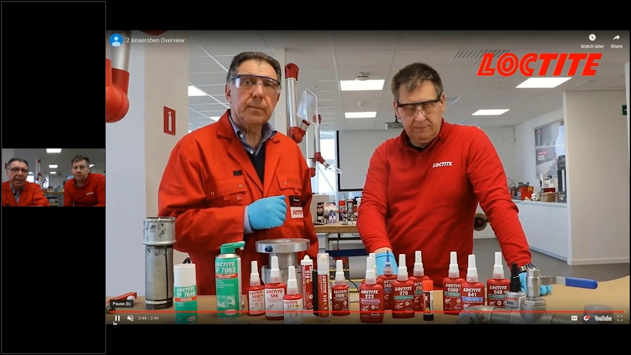 LOCTITE Webinar - Onderhoud en reparatie van machines
