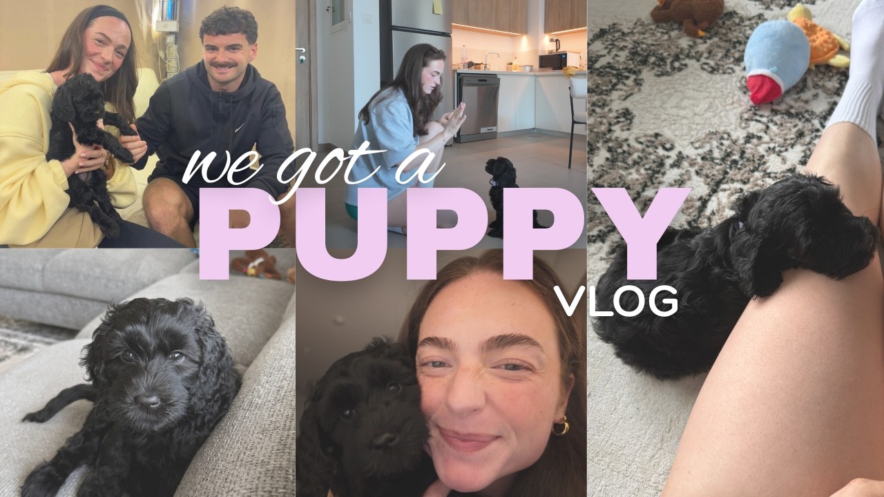 VLOG | we got a puppy!!