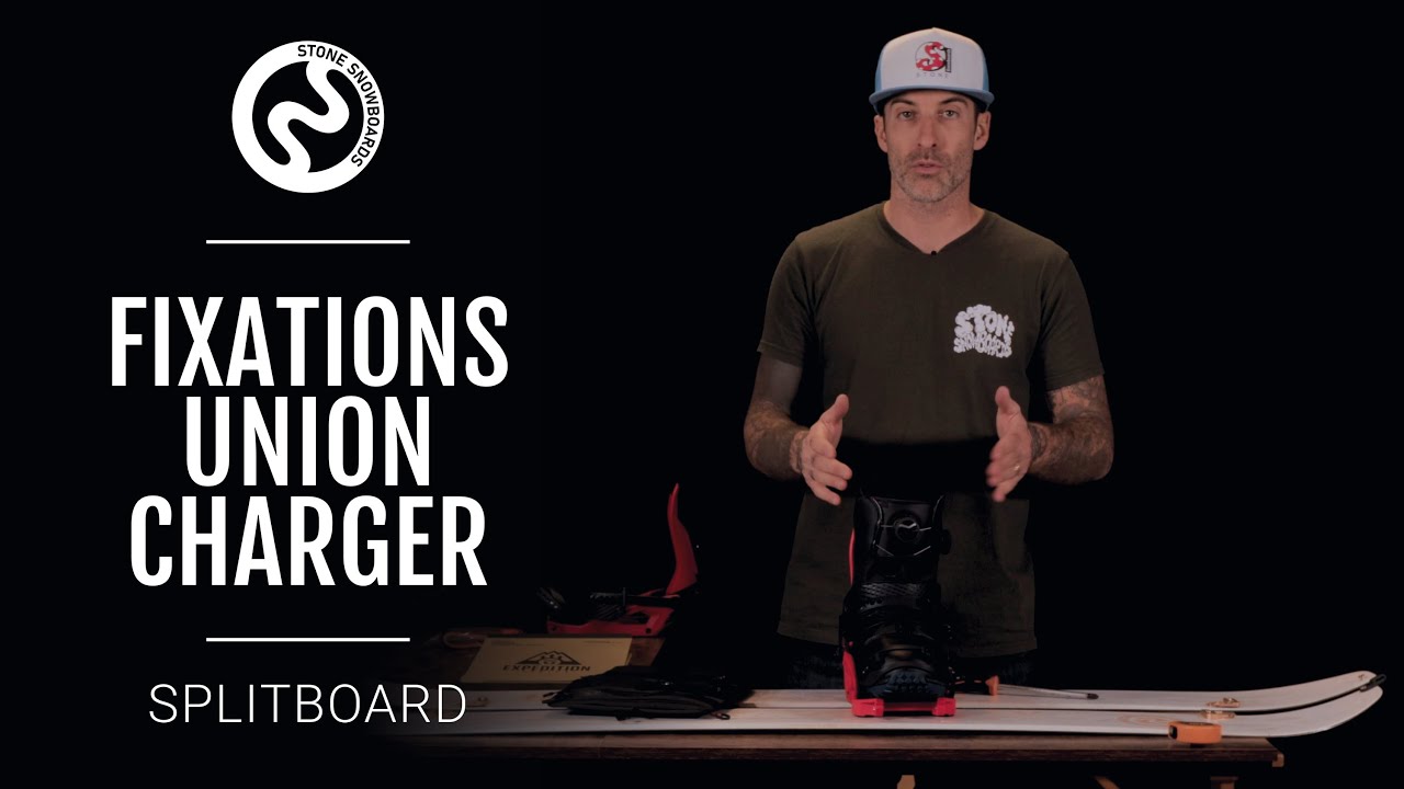 Installation des Union Charger sur un splitboard Stone Snowboards !