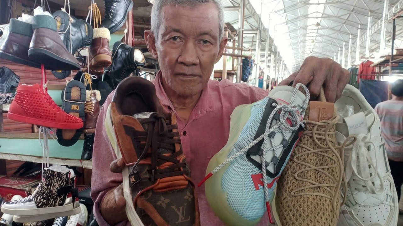 WOW ‼️ SEPATU MEWAH MODEL TERBARU ADA DI PASAR PONCOL || KIOS PAK JAINAL 