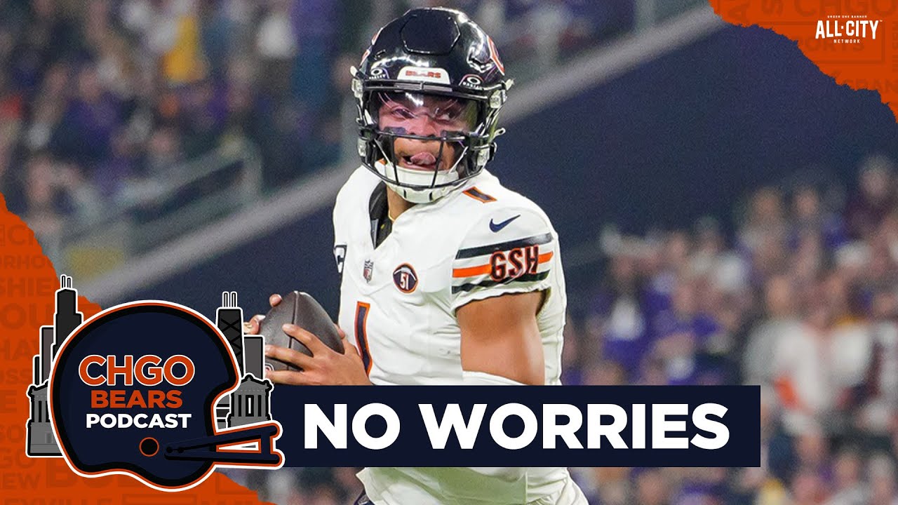 Justin Fields not worried about his Chicago Bears future | CHGO Bears Podcast