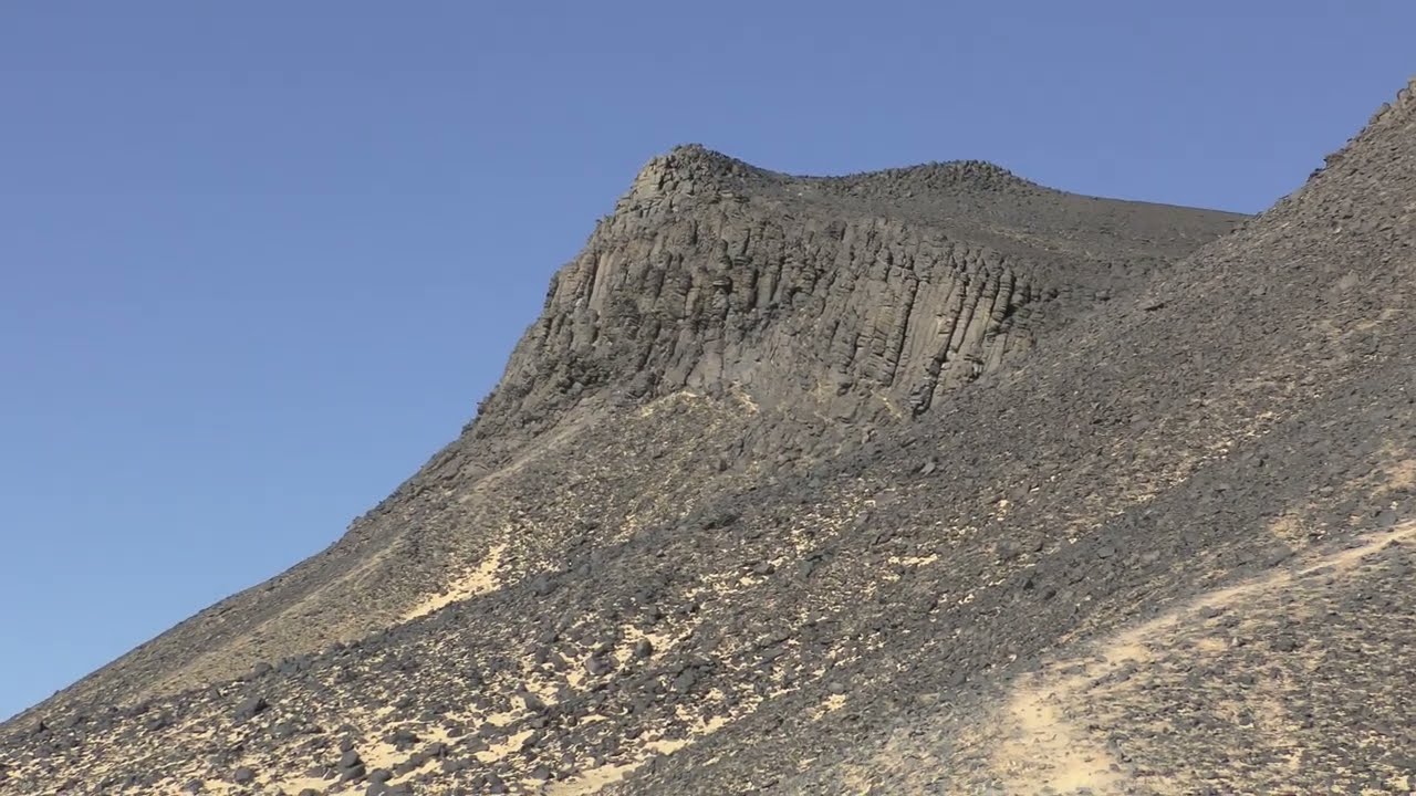 Camera location: Black desert south of Bahariya desert. 360 degrees views .