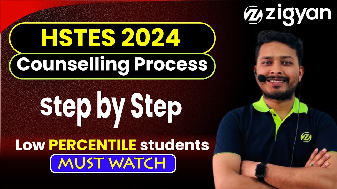 HSTES Counselling 2024 | JEE Main 2024 | Step by Step Process for B.Tech.