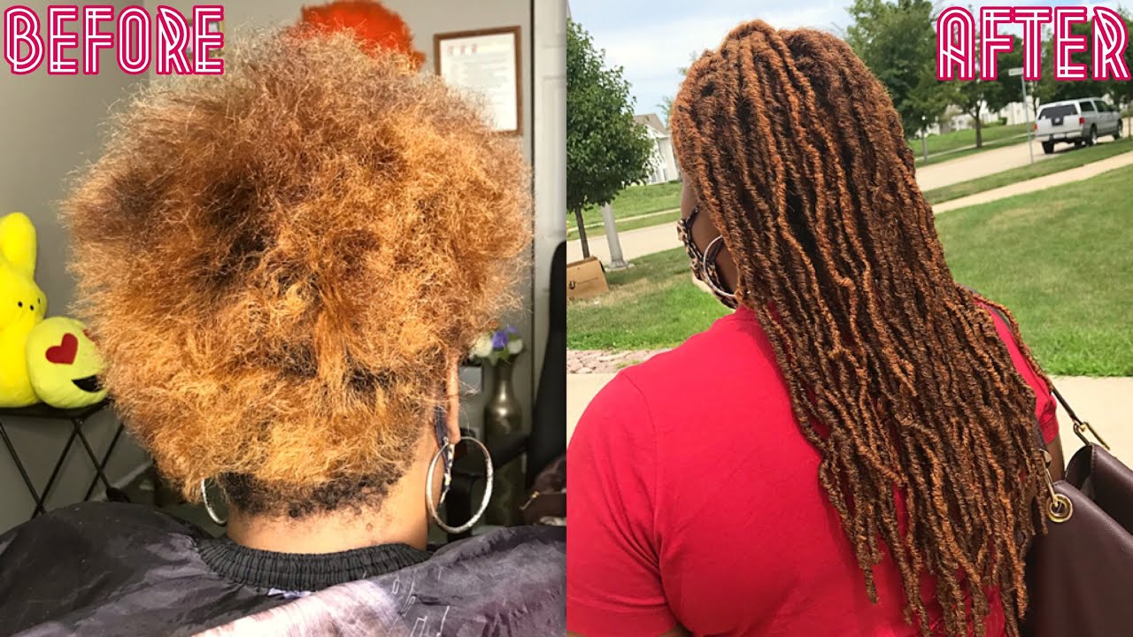 SOFT LOCS WITH NU LOCS ON SHORT HAIR TUTORIAL