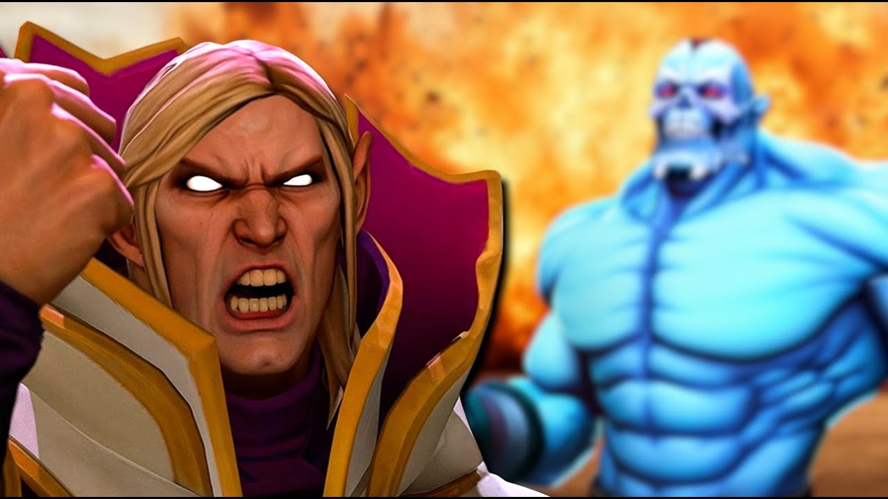 Bulldog Invoker VS ГИГАЧАД Лич Мид