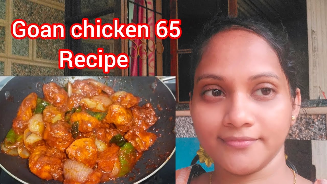 Goan chicken 65 recipe/Red chicken recipe/with Goan Rashad masala/Goan youtuber/konkani vlog