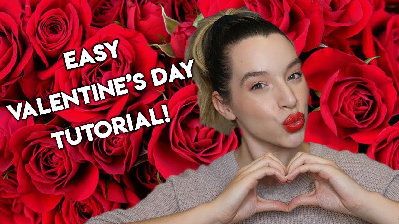 EASY VALENTINE'S DAY MAKEUP!
