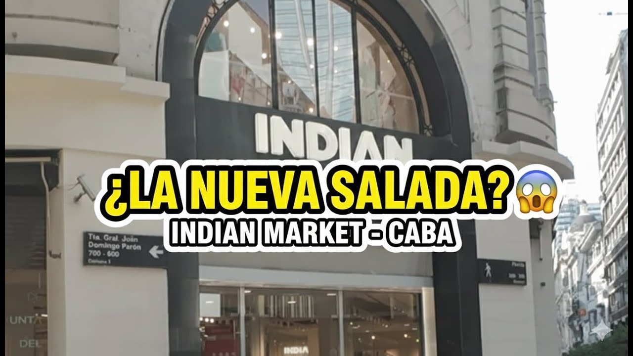INDIAN MARKET: ¿LA NUEVA SALADA DE CABA? 😱 | RECORRIDO COMPLETO POR FLORIDA
