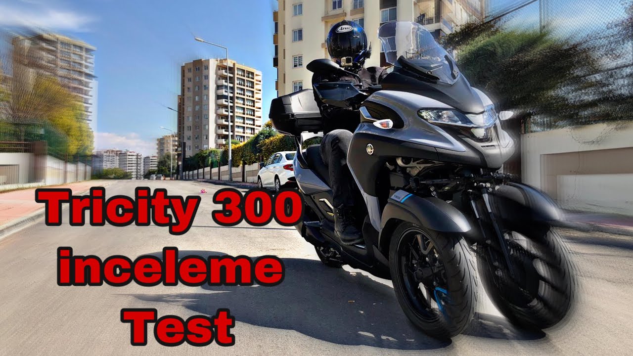 Türkiye de Tek Tricity 300 İncelemesi  / 2020 Tricity 300 yakından test