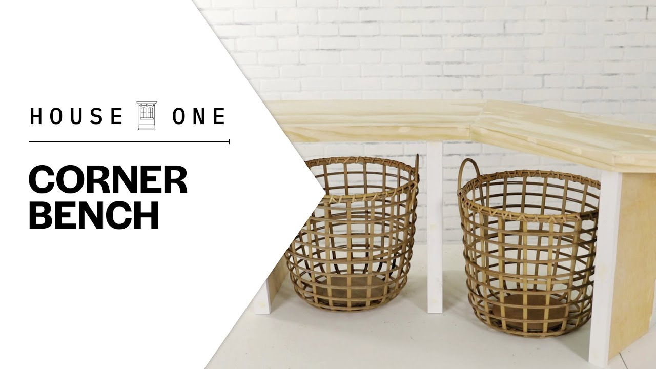 How to Build a Corner Bench | House One | This Old House
