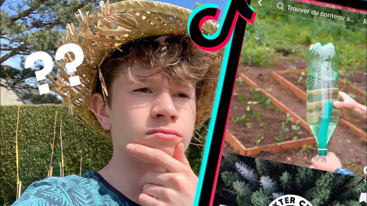Je teste les PIRES astuces TIKTOK pour le jardinage