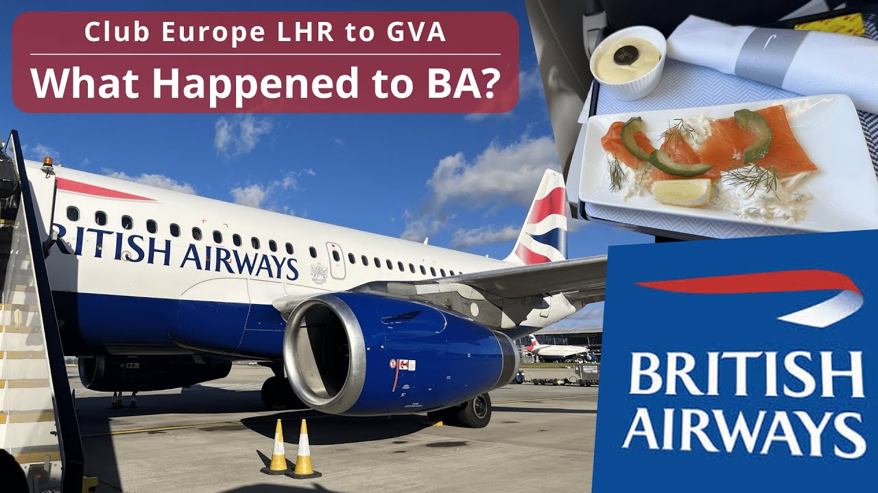 FIX this BRITISH AIRWAYS!!! Trip Report | Club Europe LHR to GVA | Airbus A319