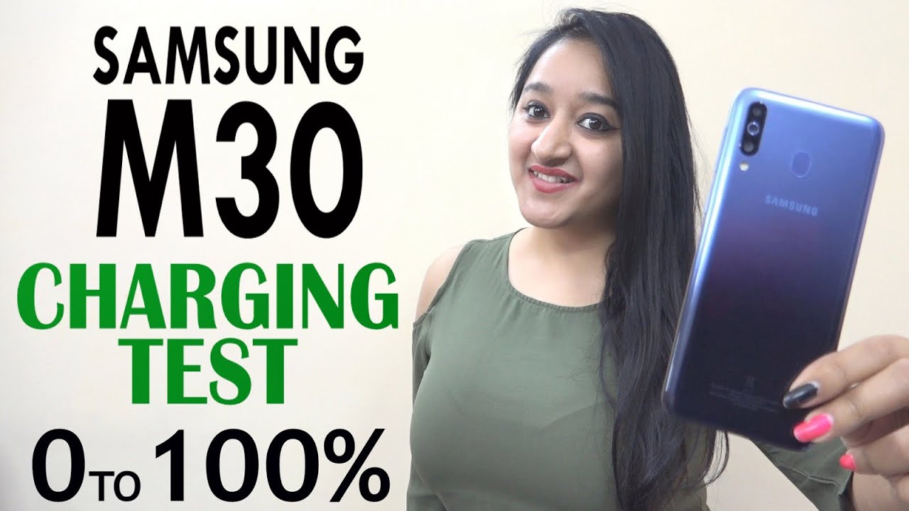 Samsung Galaxy M30 - Charging Test(0% - 100%)