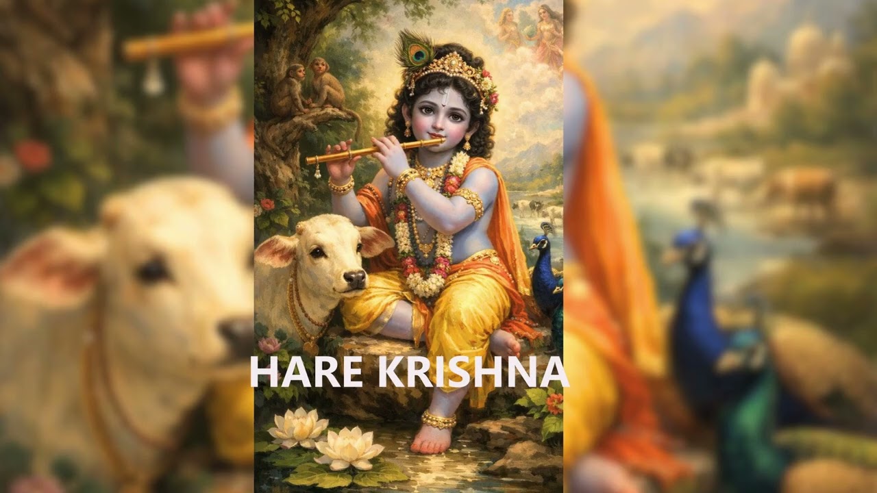 HARE KRISHNA HARE RAMA | 5 Minutes of Pure Chanting for Inner Peace