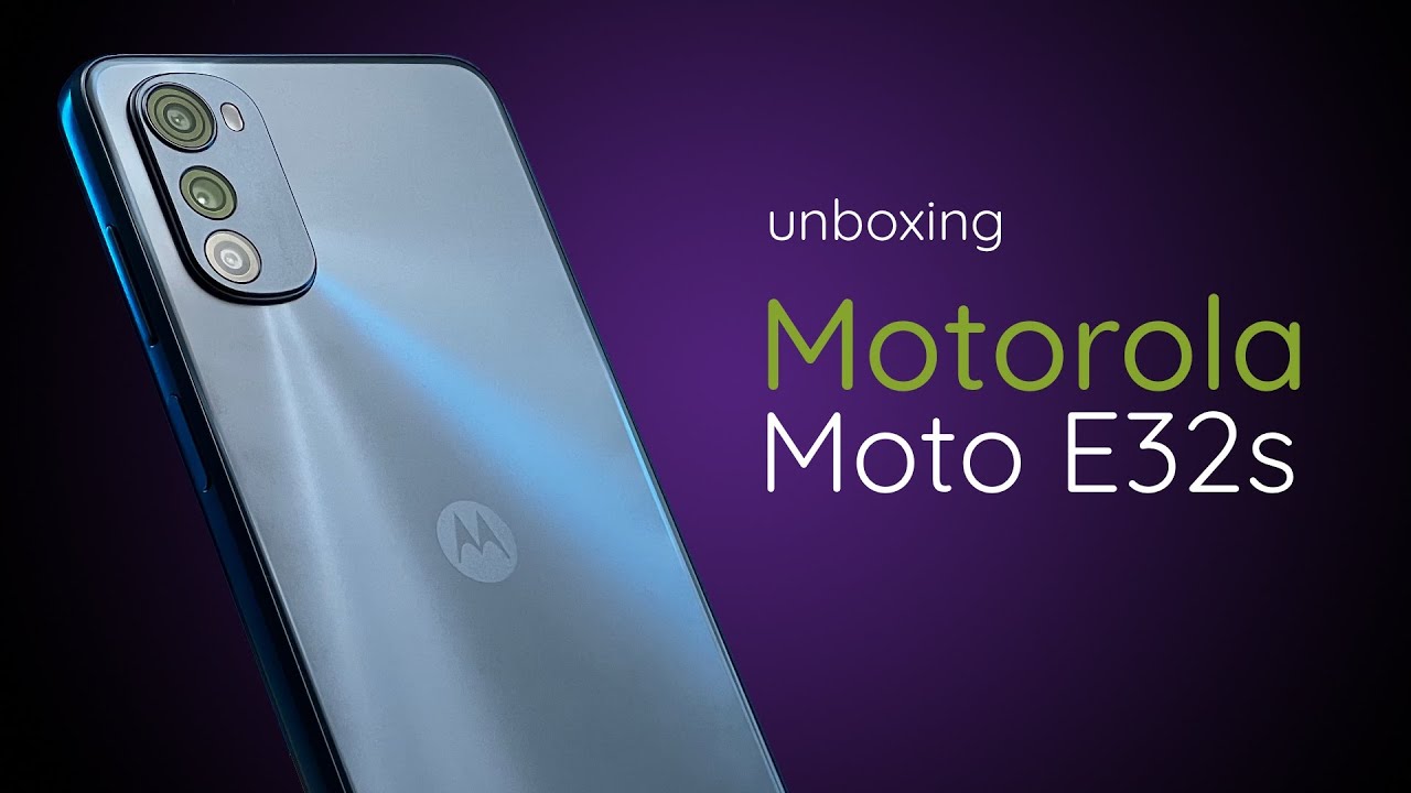 Motorola Moto E32s (Unboxing)