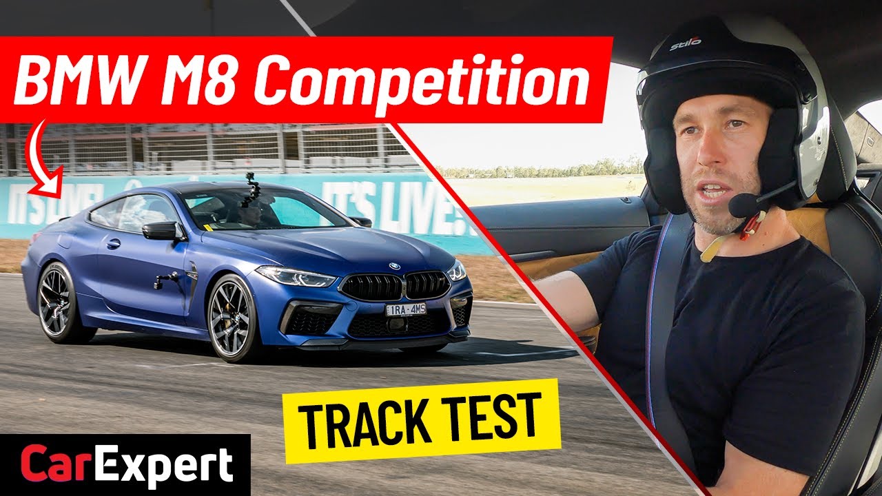 2021 BMW M8 Competition timed track test & performance review!