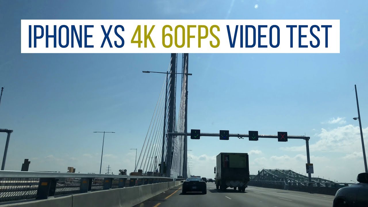 IPHONE XS VIDEO QUALITY TEST in 4K 60FPS (RAW FOOTAGE)