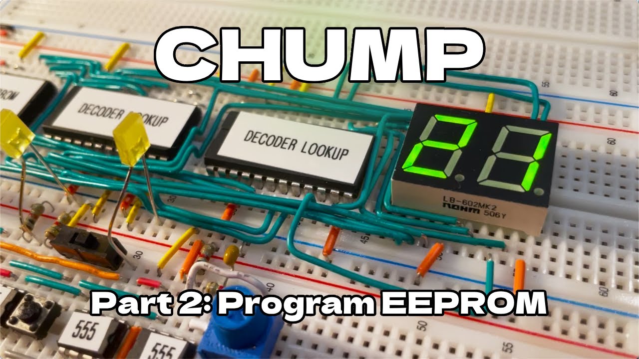 CHUMP: The 4-Bit Computer - Part 2: Program EEPROM
