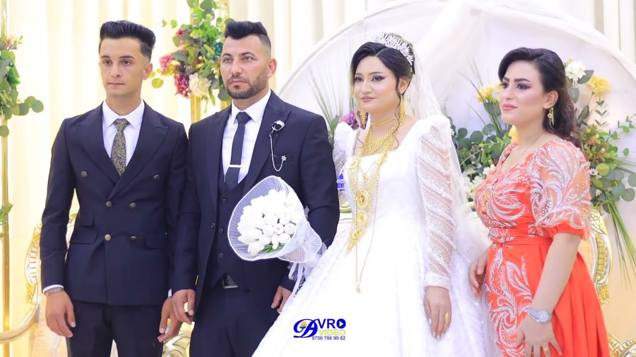 الفنان شاكر حلو حفلة زفاف رافع و الماس جزء 6 تصوير شركة اڤرو فيديو هاتف 07507869982
