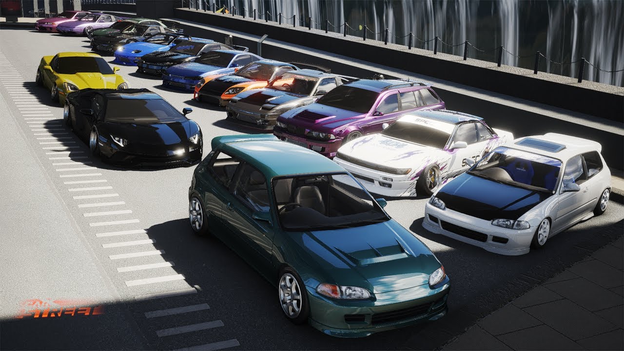 Full Lobby Clean Car Meet On CarX Street (& After Party Tunnel Street Racing Runs)