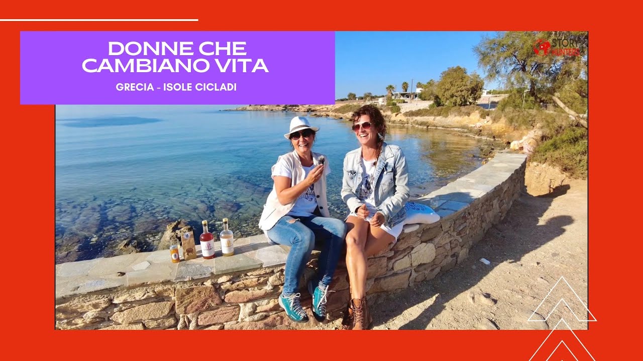 Vivere in Grecia su un’isola delle Cicladi. Donne che cambiano vita da sole