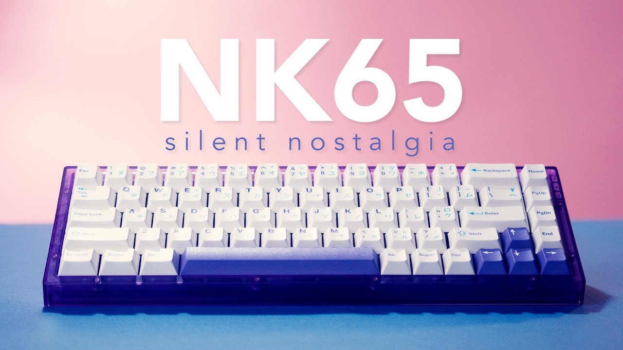 The Best Silent Keyboard I've Ever Built | The NK65 - Entry Edition