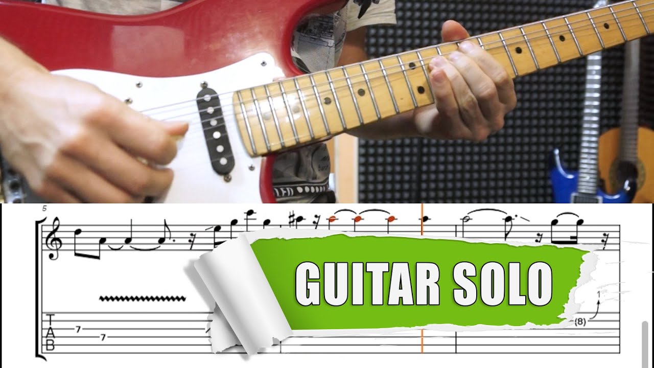 Try sometimes Guitar blues rock solo