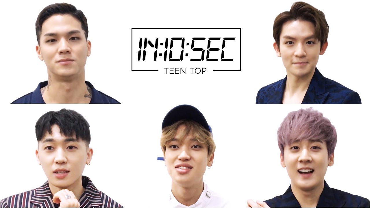 TEEN TOP IN 10 SEC ENG SUB • dingo kdrama