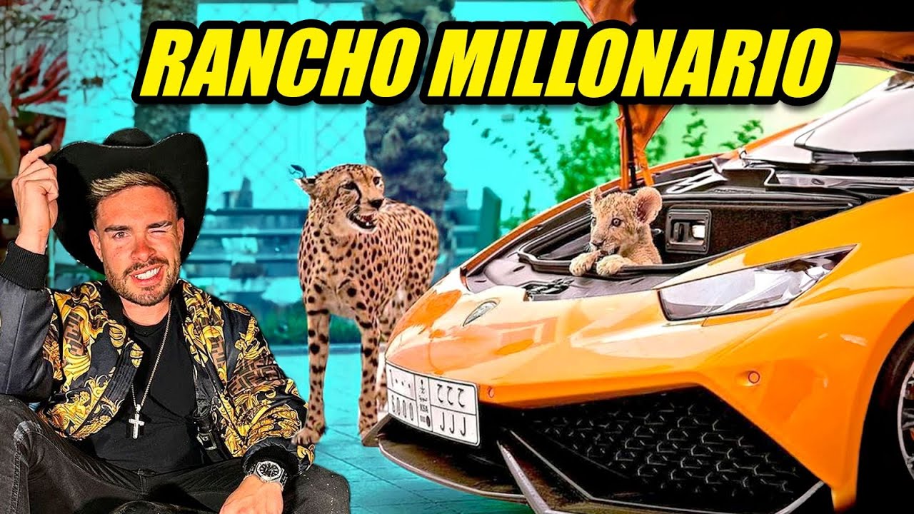 RANCHO DE ANIMALES EXOTICOS PARA MILLONARIOS 🤑