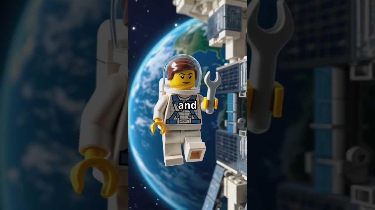 Lego Movie Space Explorer Brian #lego #legoshorts #spacex #nasa #construction