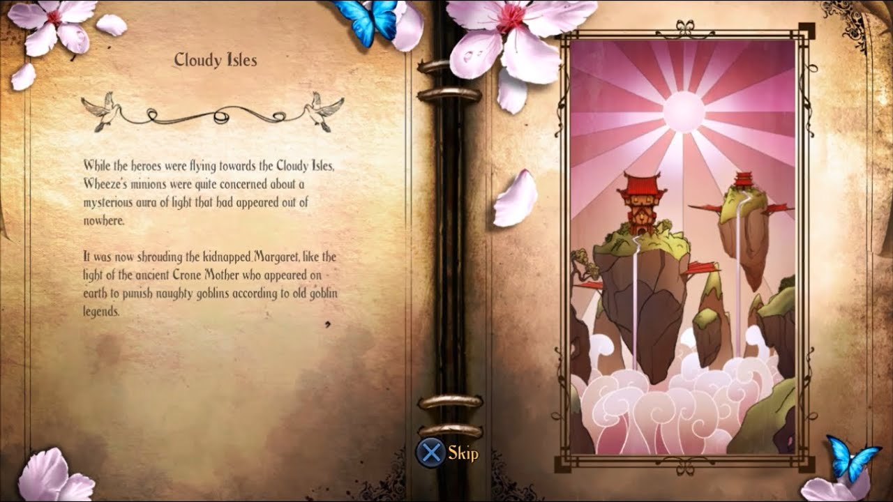 Trine 2: The Complete Story 100% Walkthrough Part 18 - Cloudy Isles