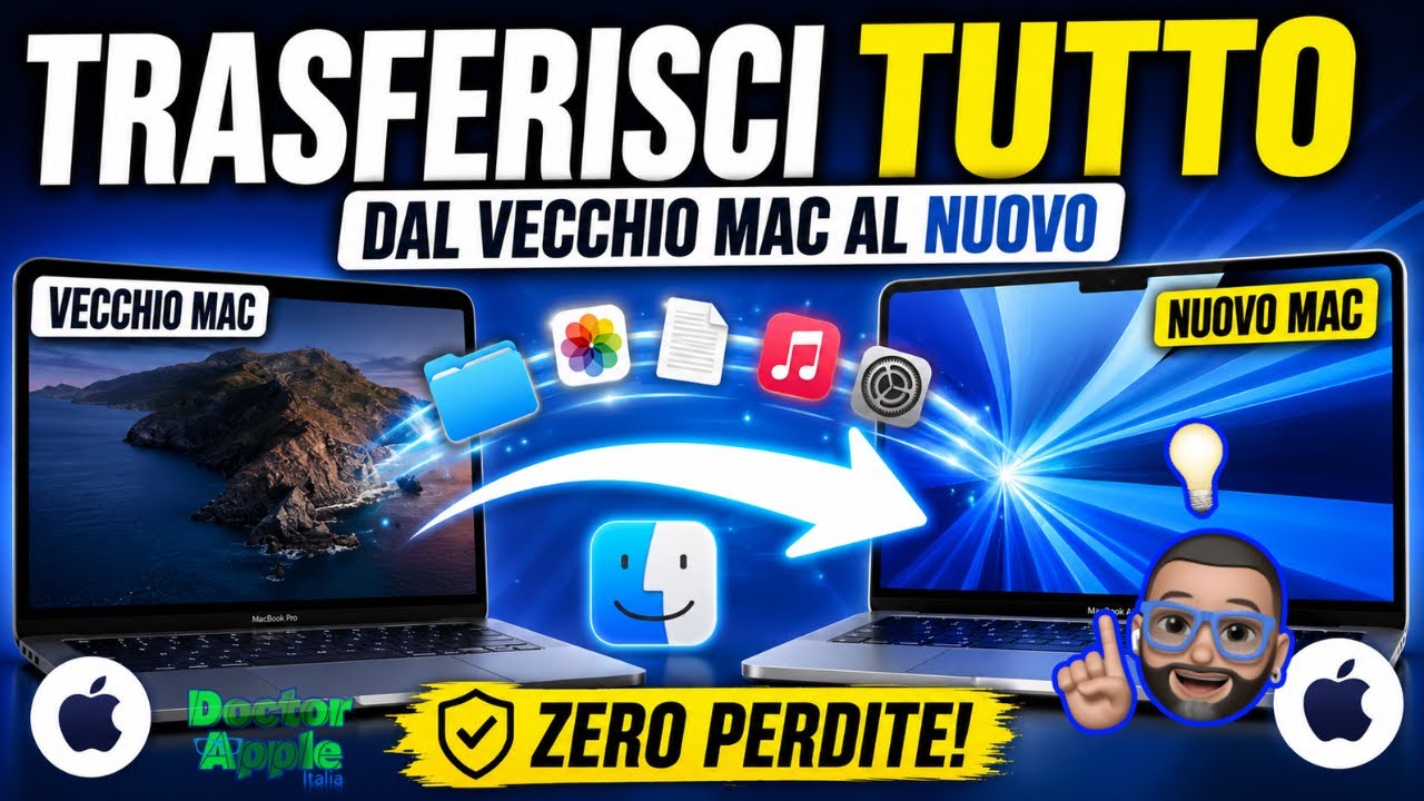 Come Trasferire i DATI dal Vecchio MAC al Nuovo