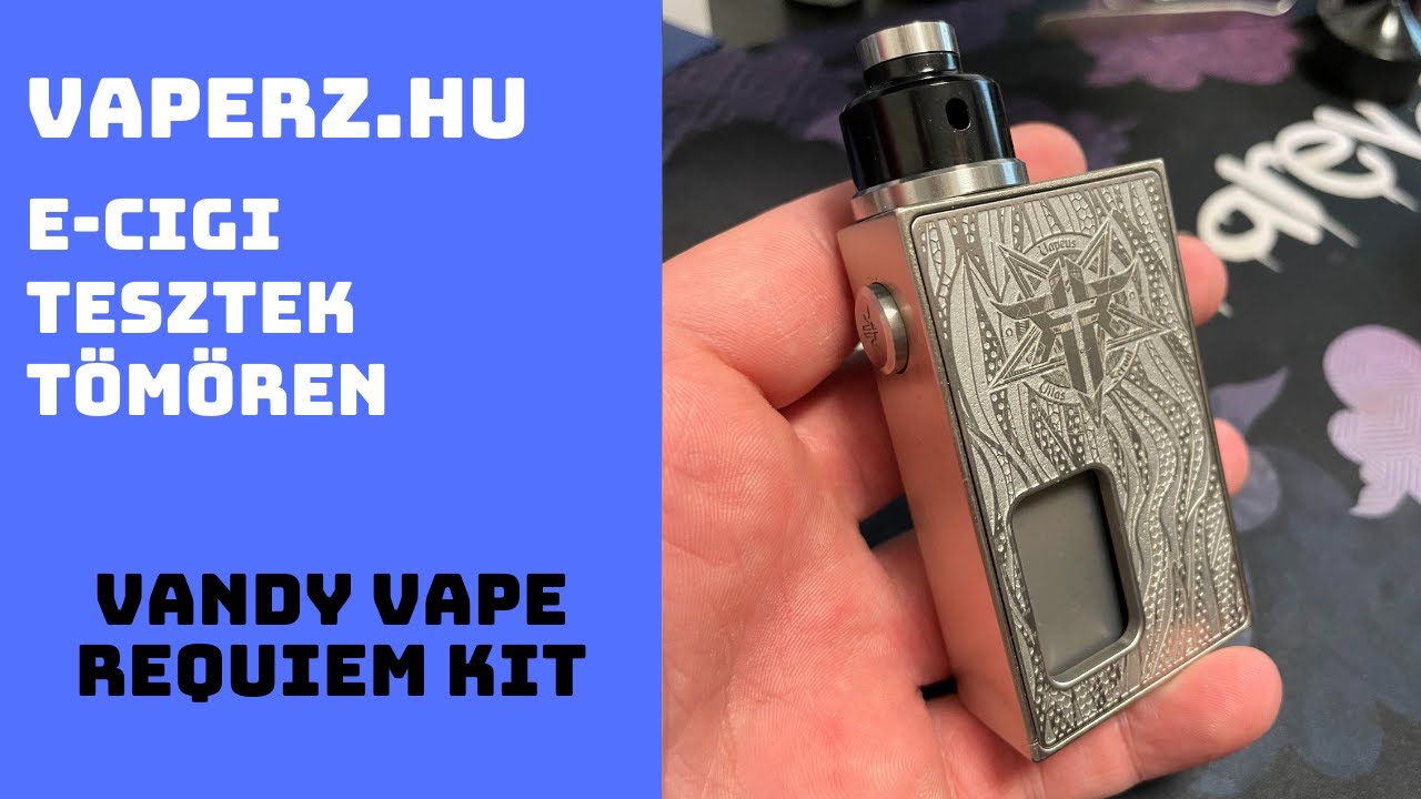 Vaperz.hu | E-cigi Tesztek T&ouml;m&ouml;ren - Vandy Vape Requiem BF Kit teker&eacute;s, vatt&aacute;z&aacute;s
