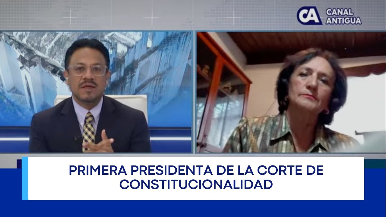 Primera presidenta de la Corte de Constitucionalidad para la magistratura 2026-2031 #ALAS730AM