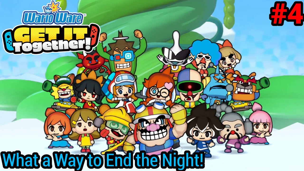 Keeping it Together (Before Bedtime!) - WarioWare: Get it Together! (Part 4 of 4) (Switch, 2021)
