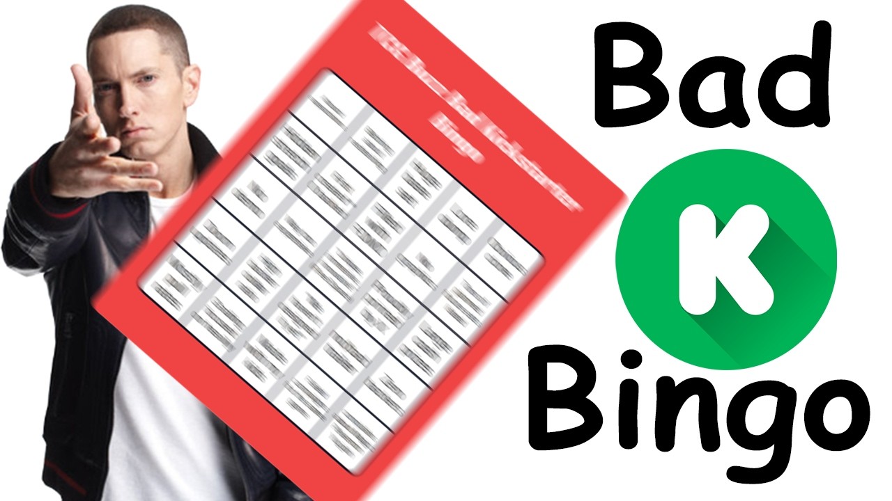 BAD TCG KICKSTARTER BINGO - TCG BUZZ