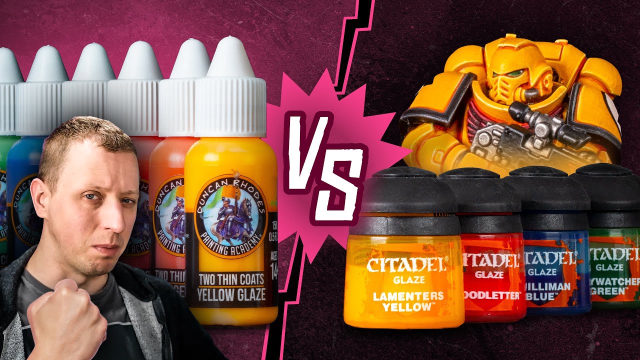 TWO THIN COATS wave 2 review: Duncan brought back Citadel GLAZE paints!?