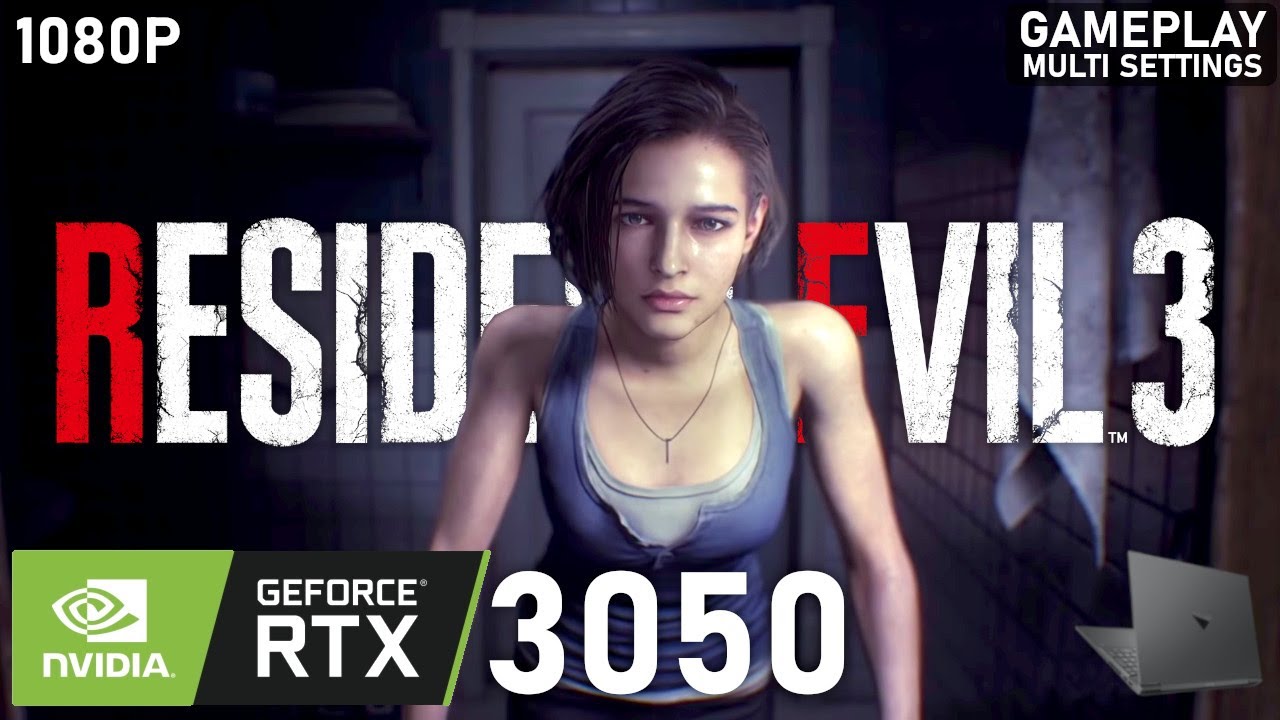 Resident Evil 3 | RTX 3050 Laptop | 5600H | 2x8GB | Gameplay Multi Settings