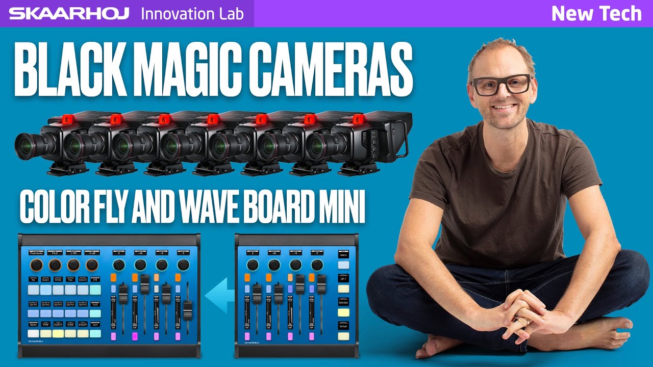 Expand Your Camera Control: Combining SKAARHOJ Color Fly & Wave Board Mini