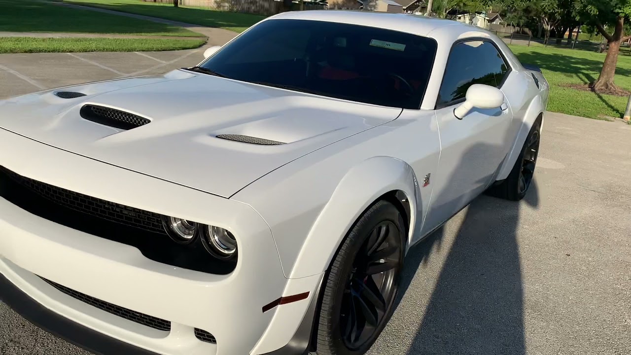 My Dodge Challenger wide body scat pack 392  my thoughts 🤔 💭 and 5things  I love about.