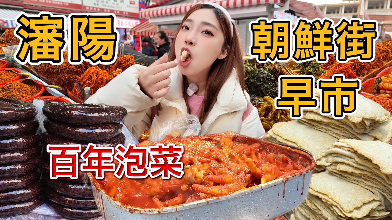瀋陽西塔人均$5吃到扶牆出|本地人推薦美食攻略，實現韓料自由！Shenyang northeast Morning Market