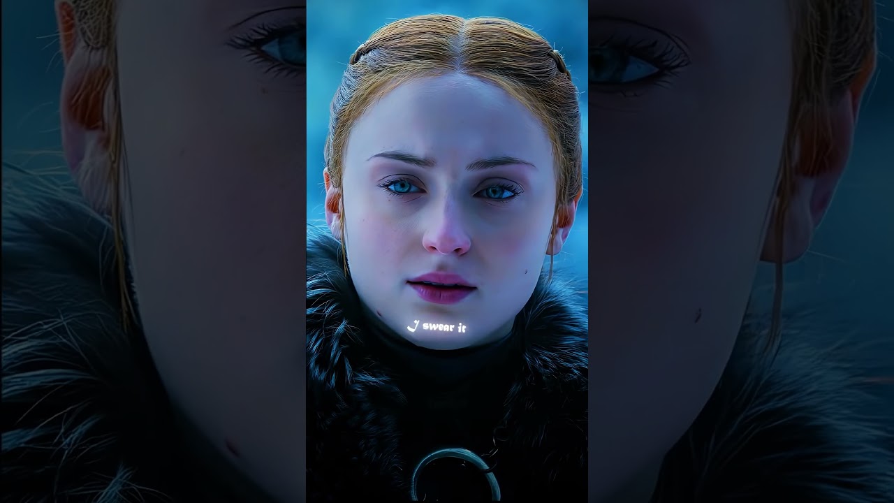 Jon reveals his real identity to Sansa and Arya,  Jon x The #Starks   Game Of Thrones #jonsnowedit