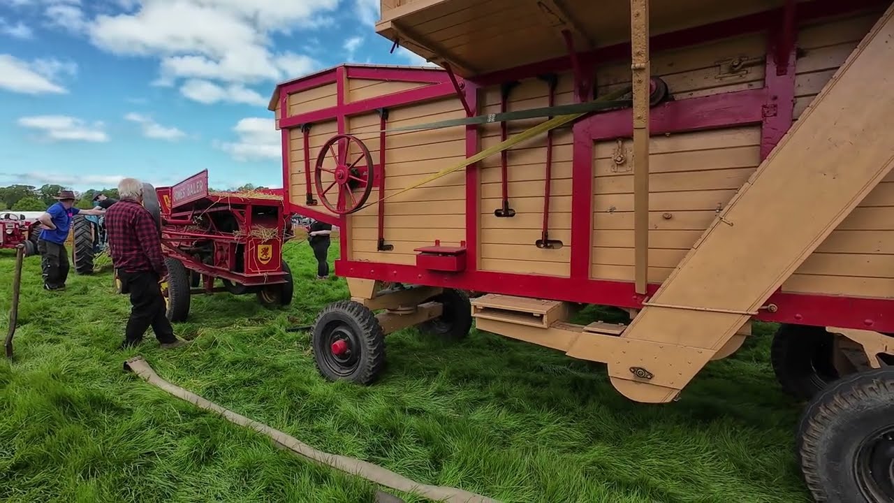 Thrashing Maching  - Shane's Castle Steam Rally 4th May 2025