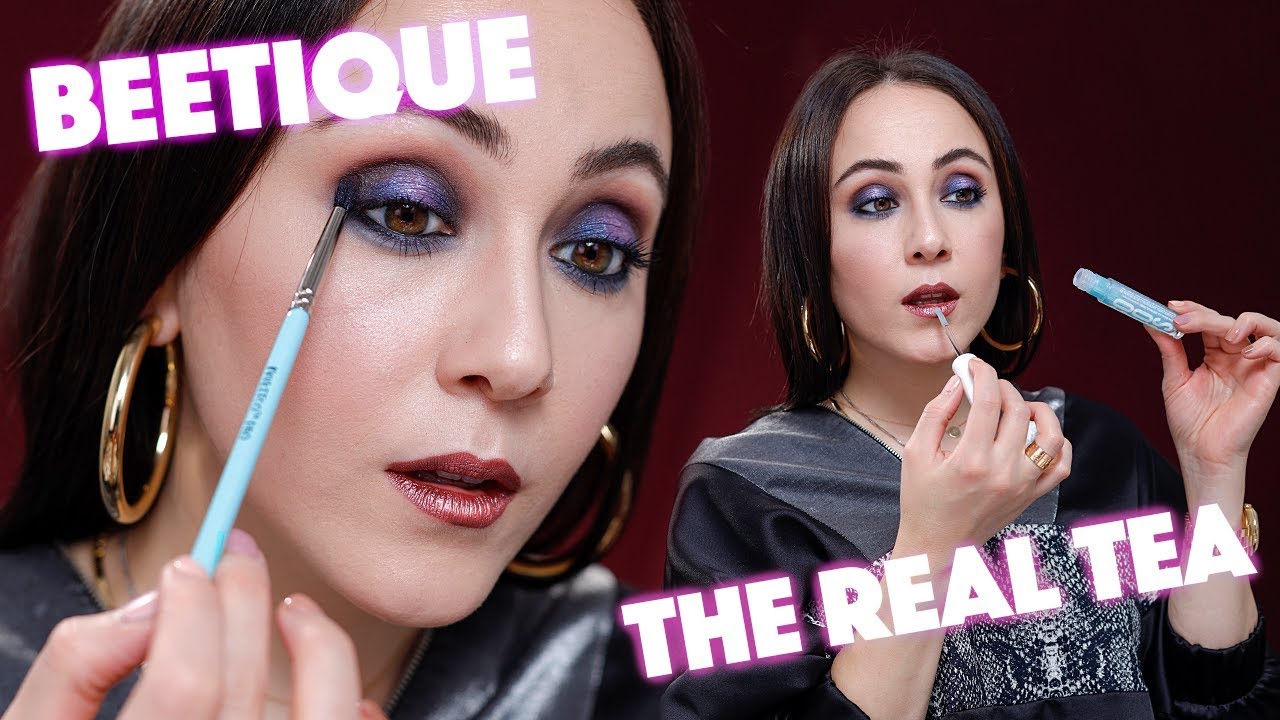 Makeup von Dagi Bee 🎈 BEETIQUE Make up Review 👀lasst mich mal checken 🥽 Hatice Schmidt