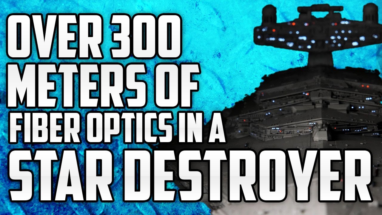 Building and Lighting the Star Wars Revell / Zvesda Star Destroyer (1/2)