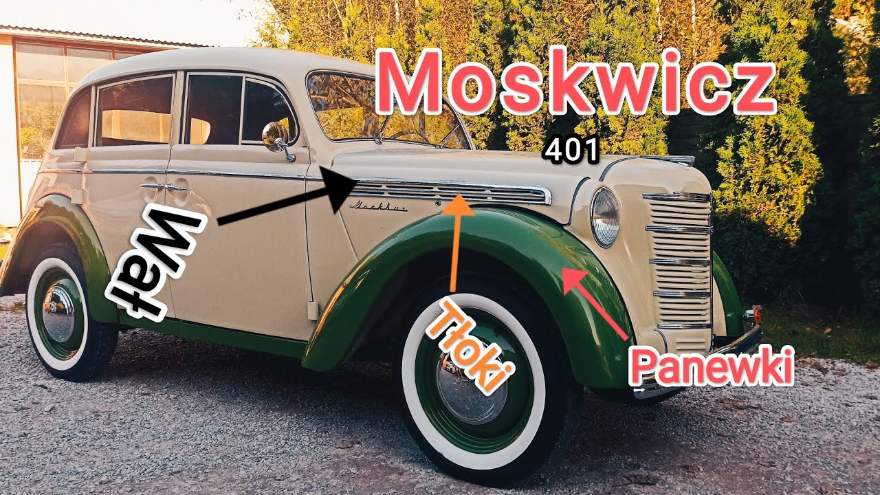 Moskwicz 401 odc2 Remont Silnika