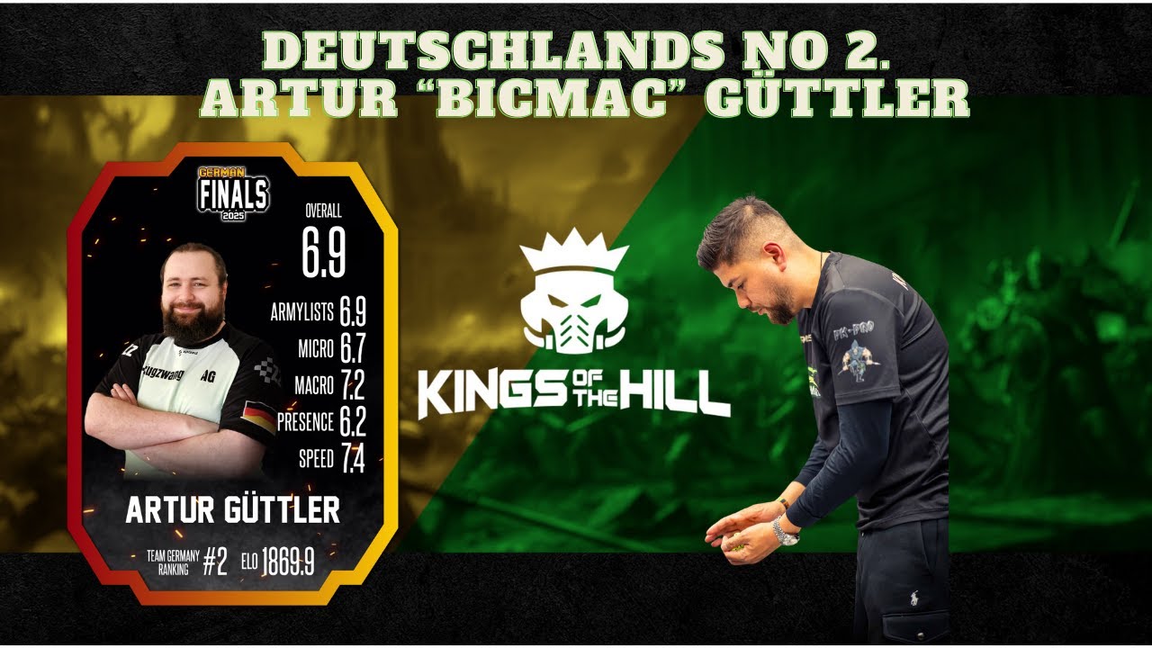 German Finals 2025 mit Deutschlands Nr. 2 Artur 